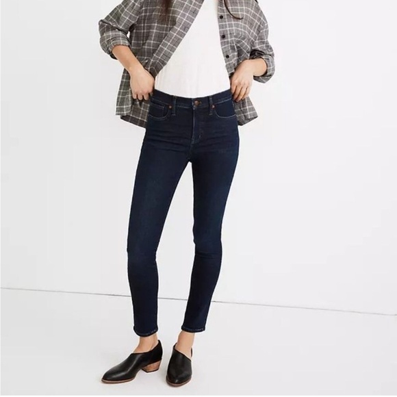 Madewell Denim - Madewell 9" Mid-Rise Skinny Jeans in Orland Wash: TENCEL™ Denim Edition